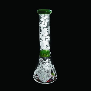 sandblasted Glass bong6