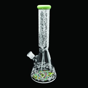 sandblasted Glass bong7