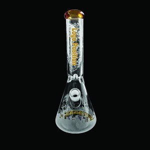 sandblasted Glass bong10